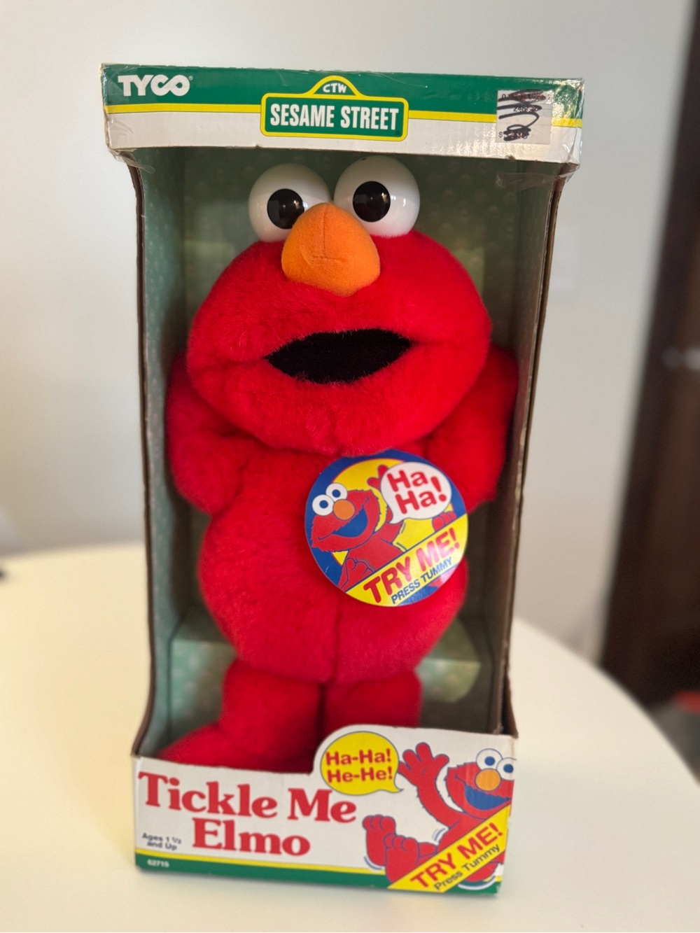Sesame Street Tickle Me Elmo Plush - Red